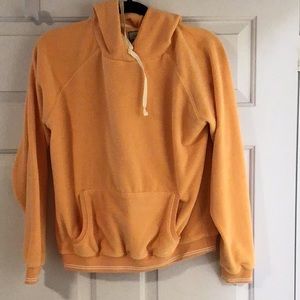 Horny Toad soft hooded sweatshirt- nice light orange color- size M